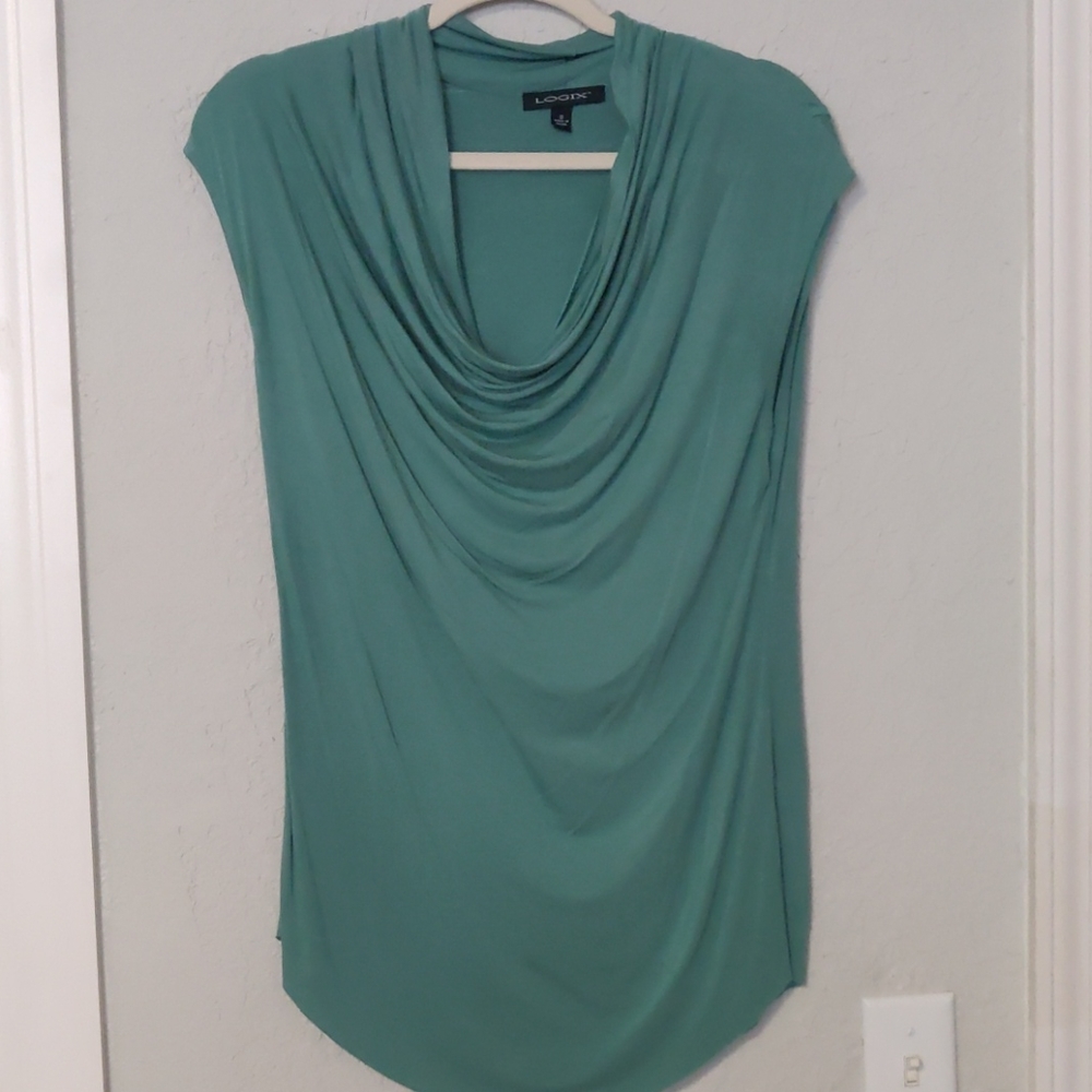 Logix cowl neck tank